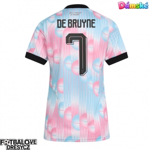 Belgie Kevin De Bruyne #7 Dámské Venkovní Dres MS 2026 Krátký Rukáv